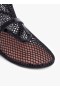  Alaia Fishnet High Balet Ballerina Women Black Česká