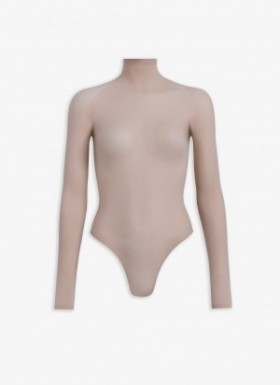  Alaia Second Skin Knit Body Bodys Women Nude Česká