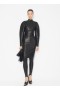  Alaia Coated Leggings Dame Sort Danmark