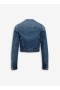  Alaia Nekcline Denimjakker Dame Blå Danmark