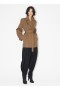 Alaia Midi Trench Coats Dame Beige Danmark