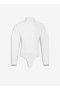  Alaia Cinched Poplin Body Tops Dame Hvid Danmark