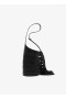  Alaia Babel With Fringes Medium Skuldertaske Dame Sort Danmark