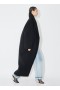 Alaia Maxi Uld Frakker Dame Sort Danmark