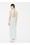  Alaia Sculpting Corset Jurk Dames Blauw Nederland