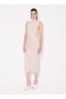 Alaia Sheer Sculpting Bodycon Jurk Vrouwen Naakt Nederland