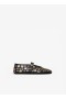  Alaia Ballet Eyelet Ballerina Dames Zwart Nederland