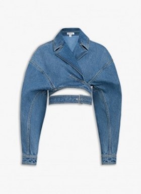 Alaia Denim Cross-over Jassen Dames Blauw Nederland