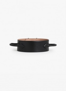  Alaia Teckel Handle Riem Dames Zwart Nederland