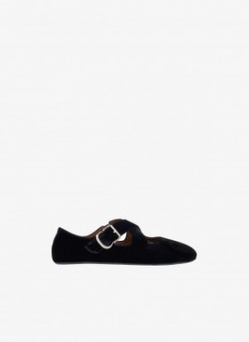  Alaia Criss Cross Ballet Ballerina Dames Zwart Nederland