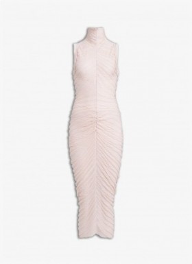  Alaia Sheer Sculpting Bodycon Dress Naisten Nude Suomi