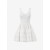  Alaia Shiny Crinoline Dress Naisten Valkoinen Suomi