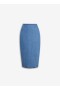  Jupe Crayon En Jean Alaia Femme Bleu France