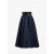  Jupes en cuir d'agneau ceinturées Alaia Femme Bleu France