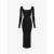  Robe sculptante en jersey Alaia Femme Noir France