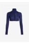  Alaia Shiny Crinoline Cardigan Westen Damen Blau Deutschland