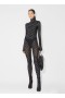  Alaia Eyelet Jersey Body Bodys Damen Schwarz Deutschland