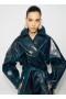  Alaia Mirror Wool Trenchcoats Damen Blau Deutschland