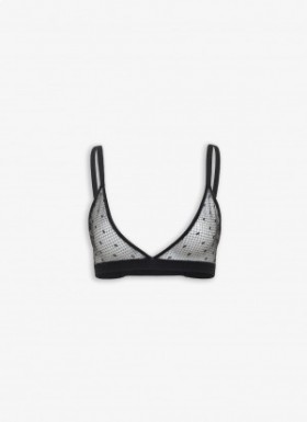  Alaia Transparente BH-Oberteile Damen Schwarz Deutschland