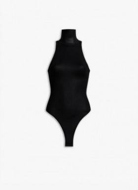  Alaia High Neck Coated Body Bodys Damen Schwarz Deutschland