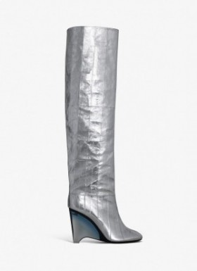  Alaia Keilstiefeletten Damen Silber Deutschland