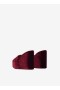  Alaia Riviera Wedge Mules Women Red Ελλάδα