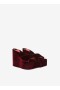 Alaia Riviera Wedge Mules Women Red Ελλάδα